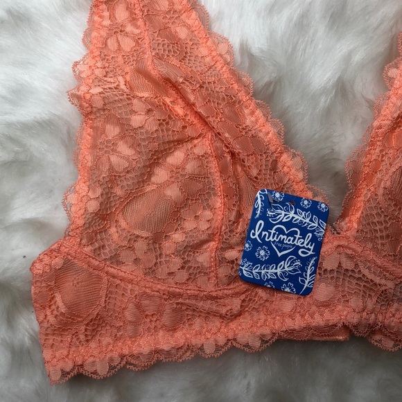 Free People Galloon Lace Halter Bralette Small NEW - Picture 4 of 7